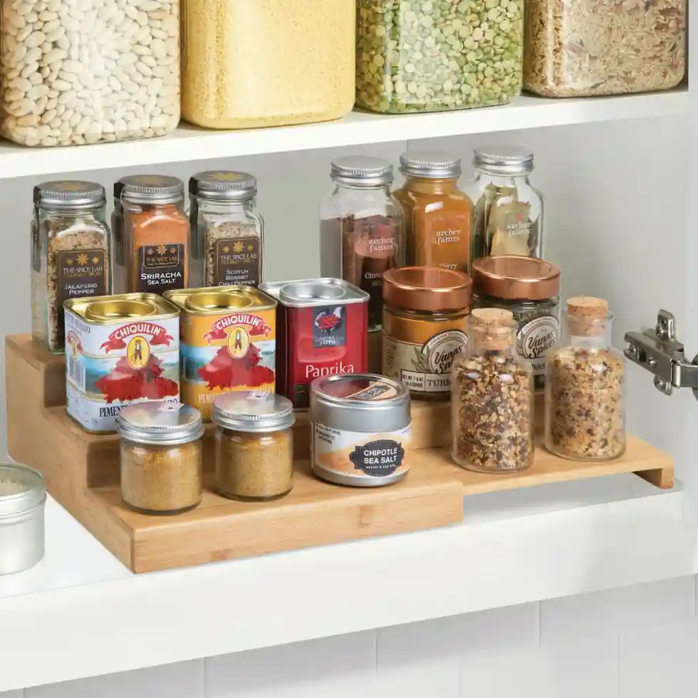 25 Best Spice Rack Ideas to Save on Kitchen Counter Space